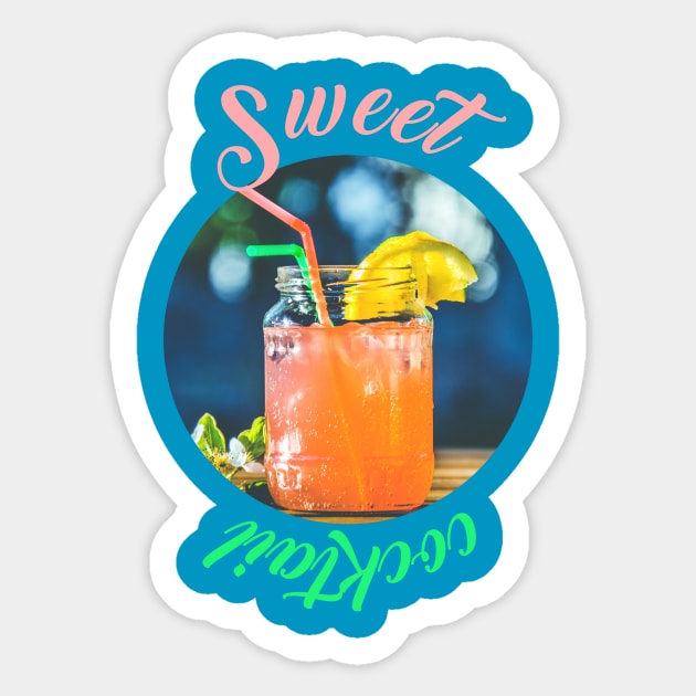 Cocktail Sticker by vladocar